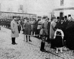 La visite du Maréchal Philippe Pétain à Bitche le 17 octobre 1921.
