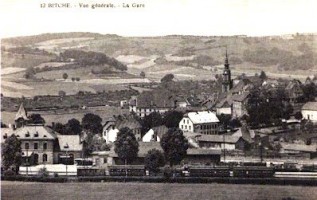 La nouvelle gare en 1922.