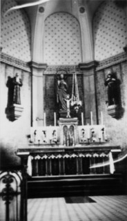 La chapelle du couvent des Capucins avant la seconde guerre mondiale.