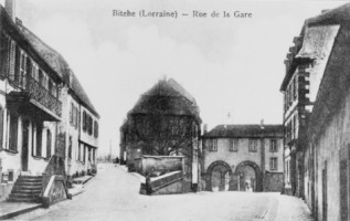 La porte de Strasbourg avant 1945.
