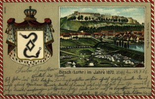 La citadelle et la ville durant le siège. La citadelle et la ville durant le siège.