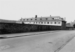 Le couvent depuis la rue Saint-Augustin (photographie du service régional de l'inventaire de Lorraine).