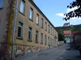 La façade de la maison Saint-Conrad.