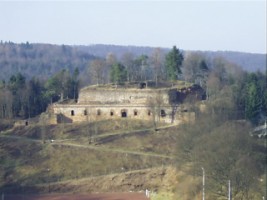 Vue actuelle du fort Saint-Sébastien de Bitche.