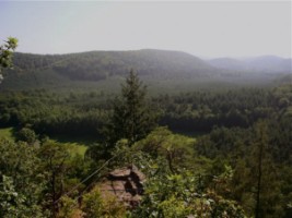 Panorama depuis le sommet du Waldeck.