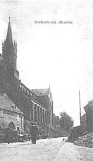 L'église de la Visitation de la Très Sainte Vierge Marie au début du XXe siècle.