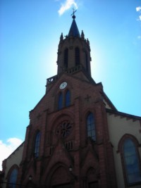L'église de la Visitation de la Sainte Vierge de Goetzenbruck.