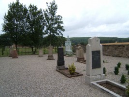 Tombes anabaptistes à Gentersberg (photographie de Fabrice Schneider).
