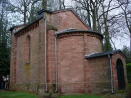 Le chevet de la petite chapelle.