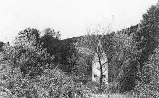 Les ruines de l'ancienne platinerie de l'Altschmelz.