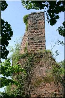 Le donjon du château.