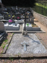 Une tombe bavaroise date de la guerre de 1870.