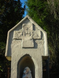 Le chapiteau de la croix Bildstock.