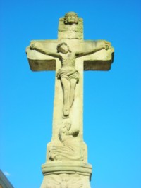 La partie supérieure du croisillon.