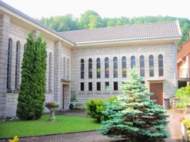 L'église Saint-Bernard de Reyersviller.