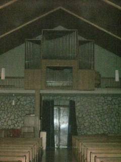 L'orgue Kern de l'église Saint-Bernard.