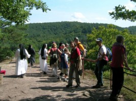 Photographie de la section de Bitche du Club vosgien.