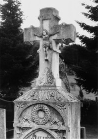 Détail de la tombe de la famille Hauck.