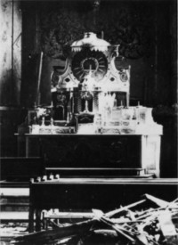 Le maître-autel en 1945.