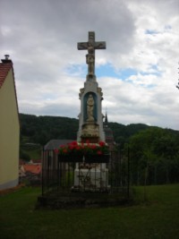 La croix du chemin du Teufelsbrück.