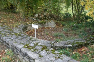 Le site archéologique gallo-romain découvert sur le ban de la commune.