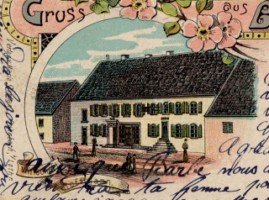 La maison Hoffmann en 1902.