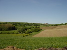 Panorama vers la ferme du Bombacherhof.