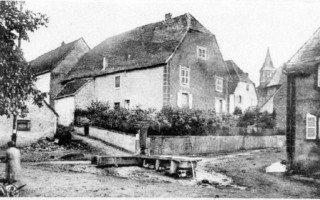 Gros-Réderching au début du XXe siècle.