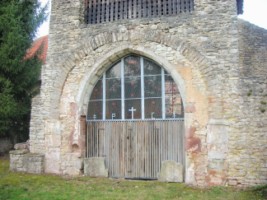 La chapelle Sainte-Barbe de Weidesheim est reconstruite au XVe siècle.