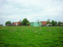 Les bâtiments de la ferme du Légeret.