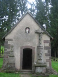 La façade de la chapelle.
