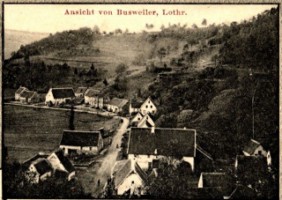 Le village en 1912.