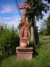 La croix du hameau d'Olsberg semble dater de la première moitié du XIXe siècle.