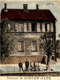 L'école communale en 1924.