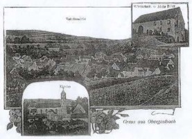 Vues du village au début du XXe siècle (photographie du Service régional de l'inventaire de Lorraine).