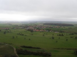 Panorama du village d'Ormersviller.