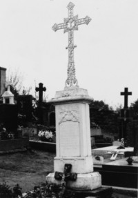 La tombe de la famille Nagel (photographie du service régional de l'invenaire de Lorraine).