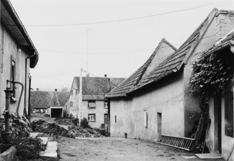Le quartier d'Unterecke vu depuis la croix (photographie du service régional de l'inventaire de Lorraine).