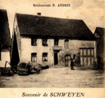 Le restaurant Andres en 1932.