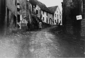 La rue des Juifs en 1940.