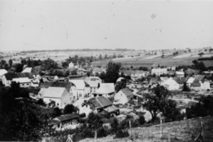 Le village en 1949.