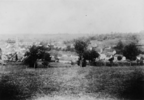 Le village en 1907.