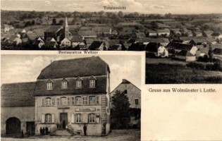 Le village en 1918.