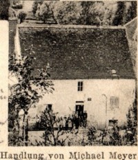 La maison Meyer de Weiskirch en 1906.