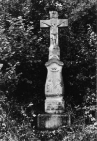 La croix est érigée en 1863.