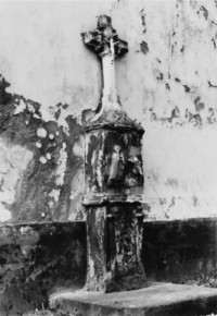 La croix est érigée au cours du XIXe siècle.