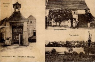 Vues du village au début du XXe siècle.
