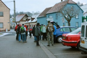 Un parcours balisé par les bénévoles du Club vosgien permet de découvrir le patrimoine des deux communes de Waldhouse et Walschbronn (photographie de la section de Bitche du Club vosgien).