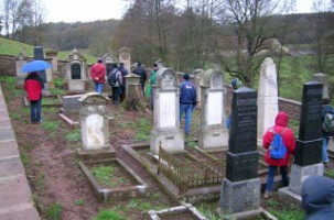 Le cimetière anabaptiste (photographie de la section de Bitche du Club vosgien).