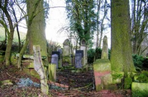 Le cimetière anabaptiste de Dorst (photographie de la section de Bitche du Club vosgien).